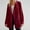 Wine, variant on Leesechin Blazers for Women Gold Velvet Long Sleeved Top Suit Coat Long Sleeved Hoodless Casual Coat/jacket Suit Coat
