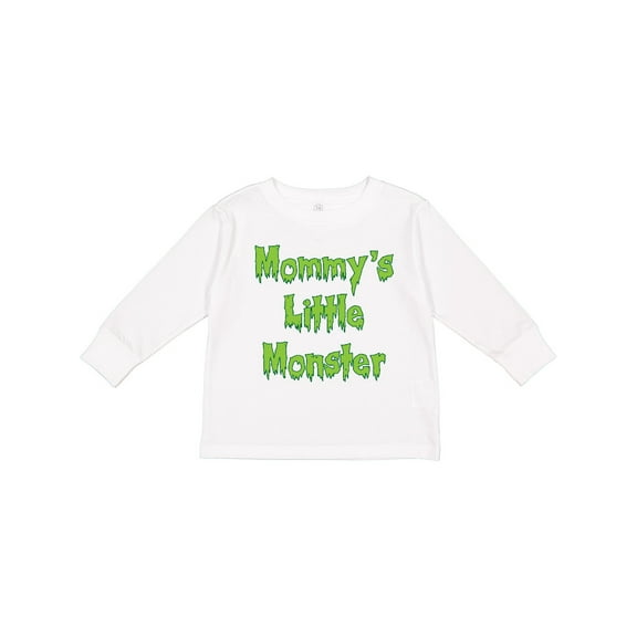 Inktastic Mommy's Little Monster Boys or Girls Long Sleeve Toddler T-Shirt