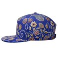 thumbnail image 2 of Chic Paisley Pattern Snapback Hat, Adjustable Flat Bill Cap, Elegant Floral Design, Breathable Flat Brim Back, 2 of 4
