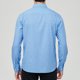 thumbnail image 3 of pstuiky camisas de manga larga para hombre, Camisa informal y moderna de manga larga con solapa y botones en color liso para hombre top de hombre xxxl, 3 of 4