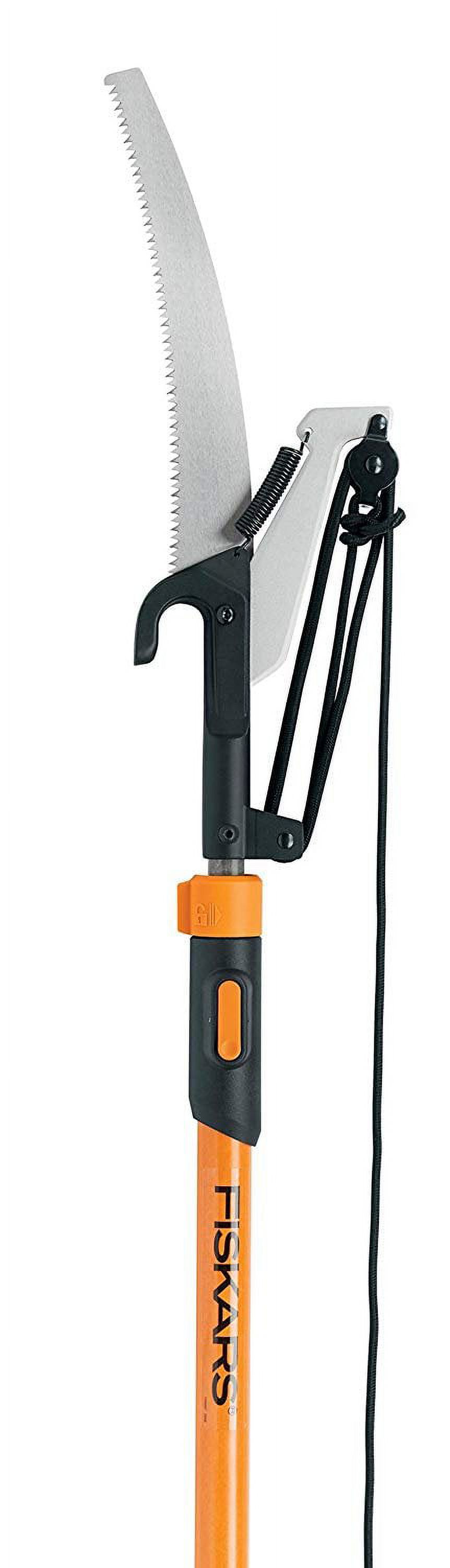 Fiskars Extendable Tree Pruner and Pole Saw and Pruner with 7' to 12' Capacity