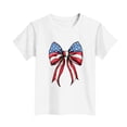 thumbnail image 5 of T-Shirt pour Enfants, Imprimé de la Fête de l'Indépendance à Manches Courtes et Col Rond, Haut Décontracté et Polyvalent pour Garçons et Filles de 3 à 15 Ans, 5 of 5