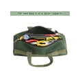 thumbnail image 5 of Luxtrada Tool Roll Bag Tool Pouch Hammer Pouch Repair Utility Bag Bags for Tools Maintenance Reel (27cm Round bag), 5 of 9