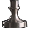thumbnail image 4 of Acrylic Bead Globe Table lamp with Metal Base, Silver- Saltoro Sherpi, 4 of 5