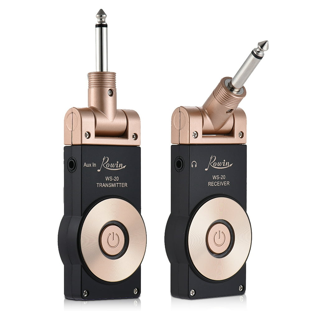 Rowin WS20 2.4G Wireless Rechargeable Electric Guitar Receiver Set 30