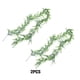 thumbnail image 3 of Monstrate 2 piezas de plantas artificiales de eucalipto colgantes de hojas de vid falsas de oficina simulada realista Faux Garland telón de fondo Decoración Monstrate HA084556-00, 3 of 6