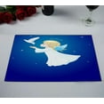 thumbnail image 2 of EREHome Mignon Petit Ange dove Ensemble de 2 Napperons 12x18 Pouces, 2 of 2