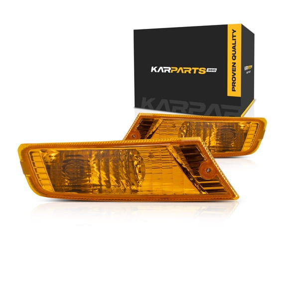 CarLights360: For 2005 2006 2007 Jeep Liberty Turn Signal / Parking Light Assembly Driver and Passenger Side Pair DOT Certified | CH2520143 CH2521143