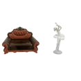 thumbnail image 1 of Sofá en miniatura para muñecas,Muebles de casa de muñecas,modelo de sofá europeo,decoración,Modelo de silla individual Mini Bench Chair sofá,Figura de escritorio,Estatua de bailarina de, 1 of 8