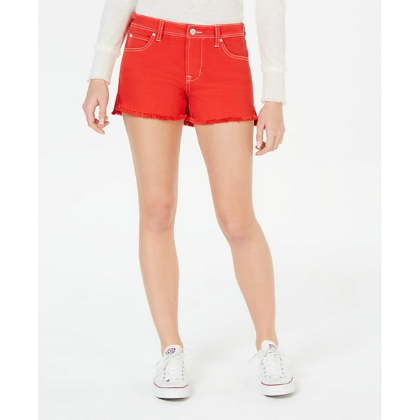 Celebrity Pink Celebrity Pink Juniors Colorwash Frayed Shorts