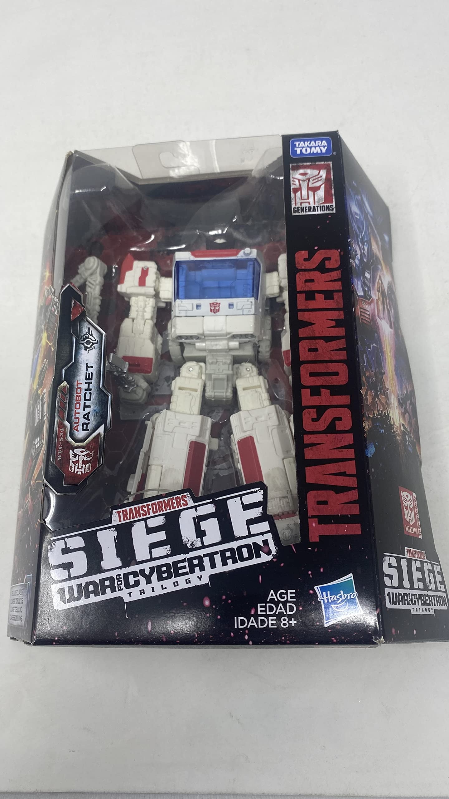 6 Inch Transformers Siege War for Cybertron Action Figure Deluxe Class -  Ratchet Exclusive, image size:1440x2560