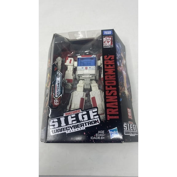 6 Inch Transformers Siege War for Cybertron Action Figure Deluxe Class - Ratchet Exclusive