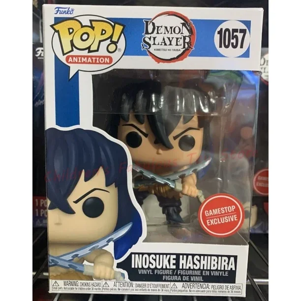 2025 Colección de figuras de acción FUNKO POP Demon Slayer de todas las series, edición limitada, modelo completo, regalo para niños