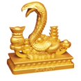 thumbnail image 1 of Estatuilla de Animal, estatua de serpiente, adornos para manualidades, regalo de cumpleaños, adorno de mesa, escultura de aleación para gabinete,, 1 of 9