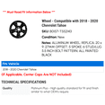 thumbnail image 2 of Wheel - Compatible with 2018 - 2020 Chevy Tahoe 2019, 2 of 2