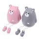 thumbnail image 5 of Miniature Resin Figurines Doll Adornment Furnishing Decor For Women Indoor Space Pair, 5 of 5
