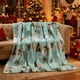 thumbnail image 1 of Manta Navideña | Diseño de Papá Noel y Árbol | Microfibra Suave y Afelpada | Decoración Invernal Acogedora y Ligera para Sofá Cama | Manta Navideña para Sala de Estar, Dormitorio y Estudio, 1 of 6
