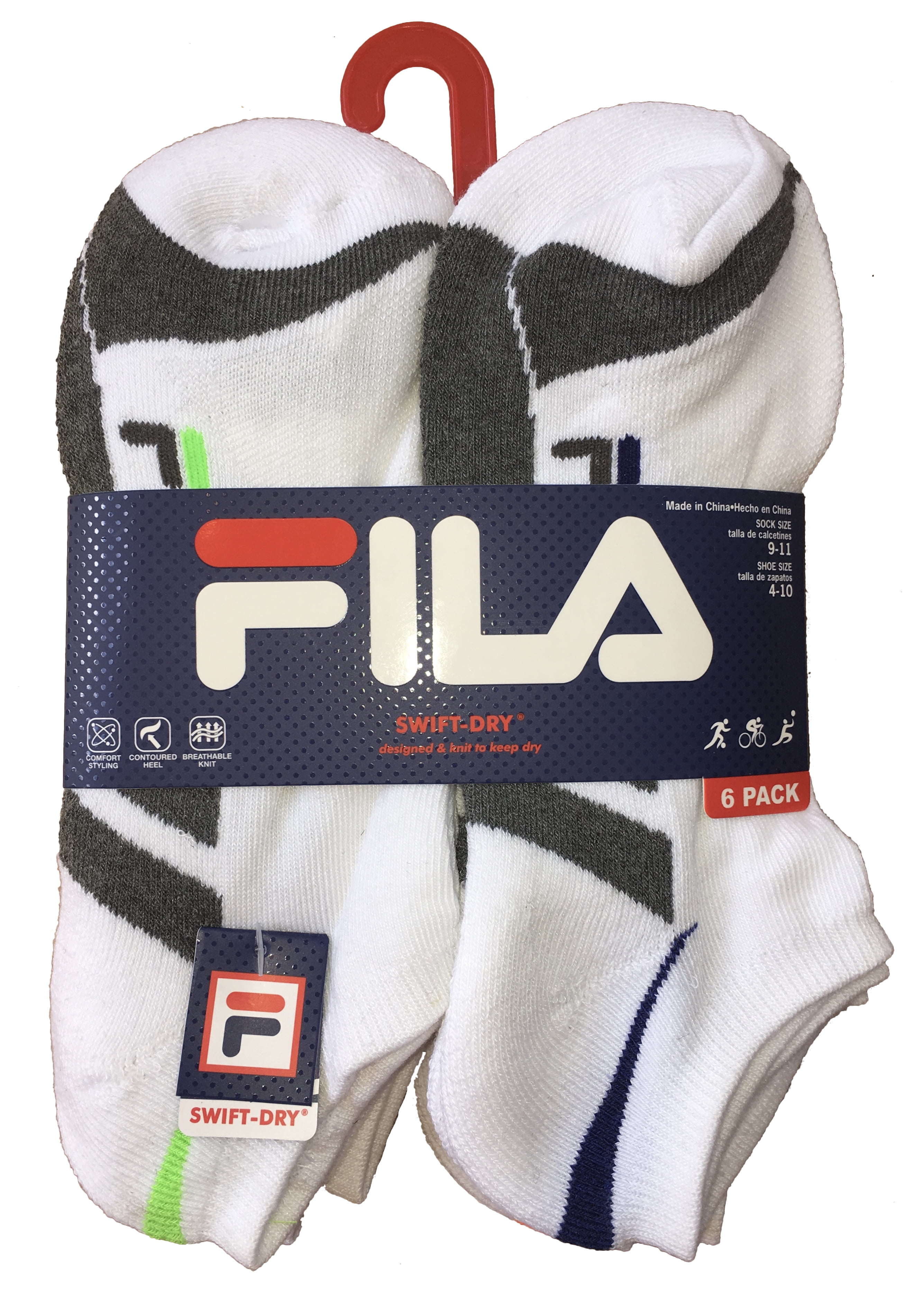 fila swift dry socks