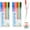 Style A, 2PCS, variant on 2026 New 3D Jelly Pens, Jelly Roll Glaze 3D Glossy Ink Pens, Colorful Pen Highlighters Markers for Adult Coloring, Nail DIY, Glossy Glaze Pen Smooth for Glass Plastic and More (Style B, 2PCS)