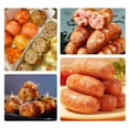 thumbnail image 2 of Flroha Hot Dog Roller Warmer Stainless Steel Hot Dog Sausage Roller Rack Steamer With Extra Long Wood Handle New BBQ Tools Brat Griller Duwal Temp Control , Hotdog steamer , Hot dog warmer, 2 of 6