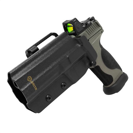 GRITR OWB Kydex Left Hand Holster Fits Metal Frame Smith & Wesson M&P9