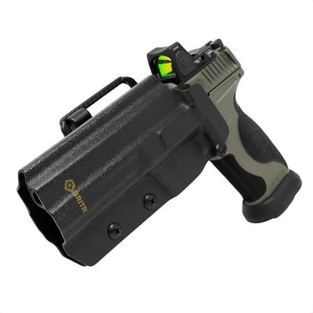 GRITR OWB Kydex Left Hand Holster Fits Metal Frame Smith & Wesson M&P9