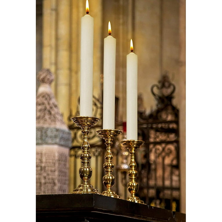 7 Inch Ivory Taper Candles 6 Hour Burning Candle Decorate Your Dinner  Wedding Table Dripless and Smokeless Candle Unscented Fits Most candlesticks  -20 Pack Household Candles: Buy Online at Best Price in