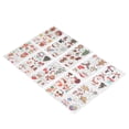 thumbnail image 3 of Christmas Face Stickers, Decorative Funny 10Pcs Safe Christmas  Stickers Easy Removal  For Party, 3 of 8