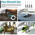 thumbnail image 2 of Piece Hex Screwdriver Set 1.5mm 2mm 2.5mm 3.0mm, Rc Hex Screwdriver Handle Drive Nut Adapter Hy, 2 of 4