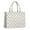 Lightpink Daisy Flower, variant on Large Capacity Tote Bag,Lightpink Daisy Flower Linear Pattern Handbag Fashion Luxury Tote Bag,15.7"x13"x 5.1" Inches,Laptop Compatible