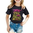 thumbnail image 4 of Glisme Kindergarten Graduation Shirt For Girl: Last Day Of School Shirt Kids 2025 Preschool Graduation Tee Top Black Skin Friendly Tee Size 3-4 Years, 4 of 4
