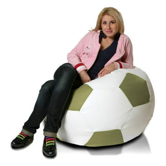 Turbo Beanbags Soccer Ball Large Bean Bag Chair Com