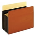 thumbnail image 2 of Heavy-Duty File Pockets, 7" Expansion, Letter Size, Redrope, 5/box | Bundle of 5 Boxes, 2 of 7