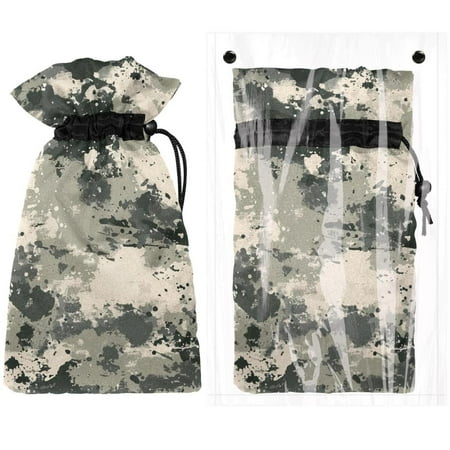 

Josid Camouflage Pattern Reusable Outdoor Faucet Insulation Covers Waterproof and Freeze-Resistant Spigot Protector Bags 2 Pack 11 x 6.9