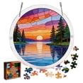 thumbnail image 4 of Outdor Acrylic Puzzles Window Hanging 7.4 Inch Acrylic Puzzles Garden For Mom Birthday Home, 4 of 6