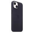thumbnail image 2 of Genuine Apple Leather Case for iPhone 14 Leather Case Skin Cover W/MagSafe Midnight, 2 of 5