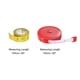 thumbnail image 2 of 3uds Suave Cinta Métrica Juego 150cm Retráctil Medición Regla con 150cm Multicolor Suave Regla para Cuerpo Tela Costura, Brillante Rojo Amarillo, 2 of 8