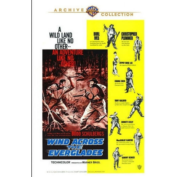 Wind Across the Everglades (DVD), Warner Archives, Action & Adventure