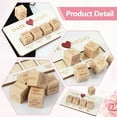 thumbnail image 7 of Couples Date Night Dice, Wooden Decider Game for Fun Dating & Food Ideas, Unique Anniversary Gift for Him or Her, 7 of 7