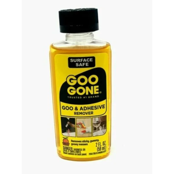 Goo Gone Bottle - Grease Oil Gum Cleaner Tape Tar, Adhesive Residue Remover