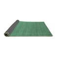 thumbnail image 2 of Ahgly Company Indoor Rectangle Abstract Turquoise Blue Contemporary Area Rugs, 6' x 9', 2 of 4