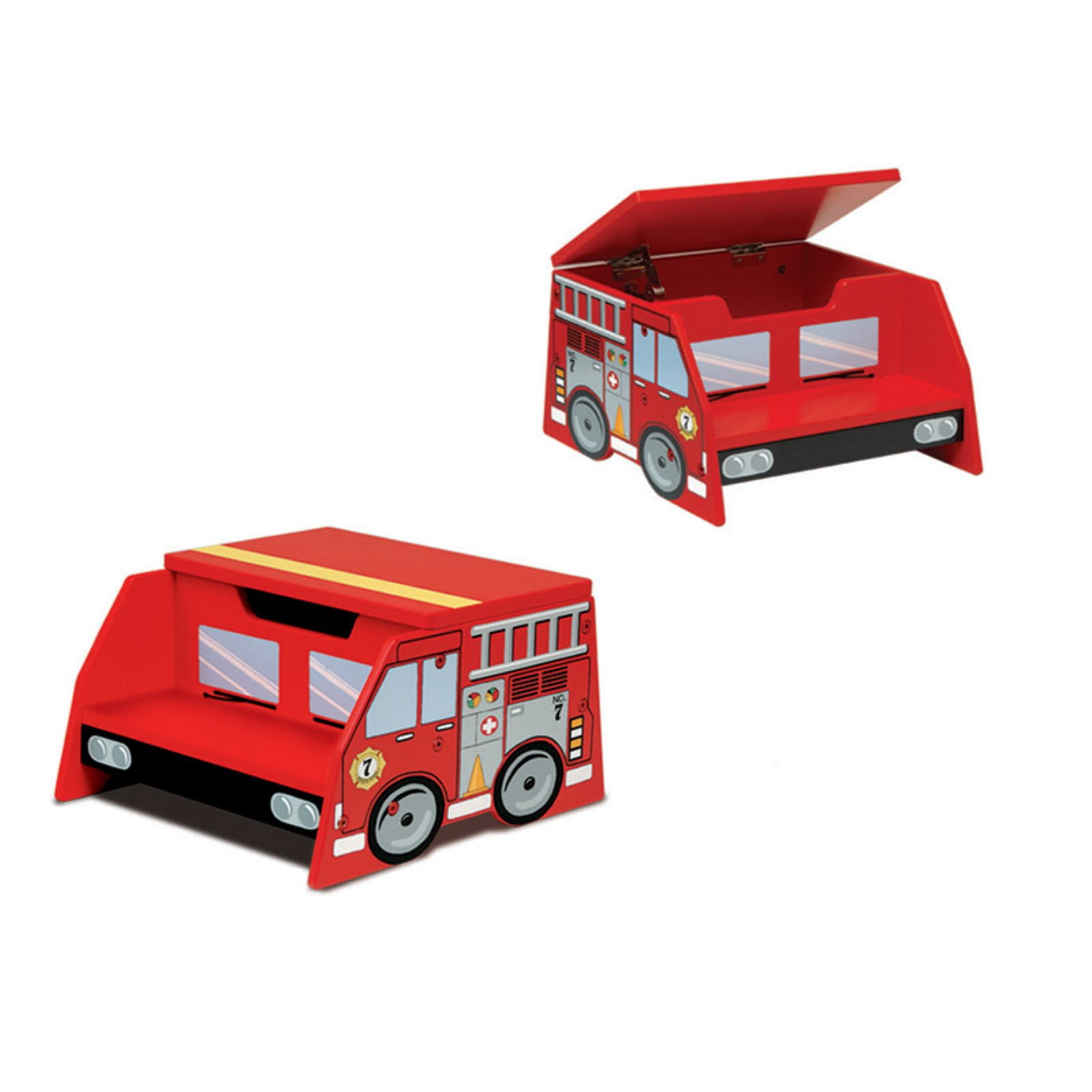 KidKraft Fire Fighter Step Stool - 76023 - Walmart.com ...