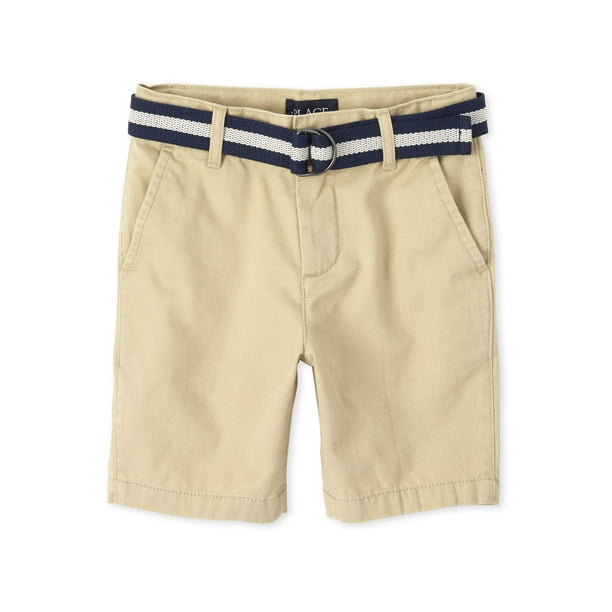 The Children's Place The Children's Place Boys Belted Chino Shorts, Sizes 416