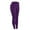 Purple, variant on WIZUTIZ Yoga Pants Women Comfy Leisure Slim with Pockets Yoga Sweatpants Elastic Spandex High Waist Full Length Leggings Solid Trousers for Lady Seamless Work Green
