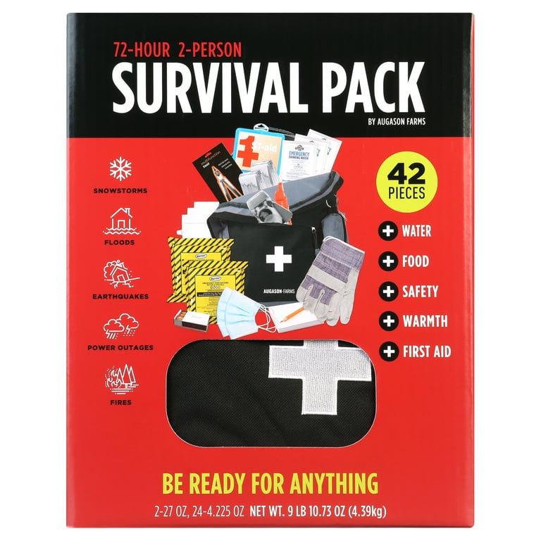 3 Day Emergency Zombie Survival Kit Food Water Pack Bag Go Sack 72 Hour  Green
