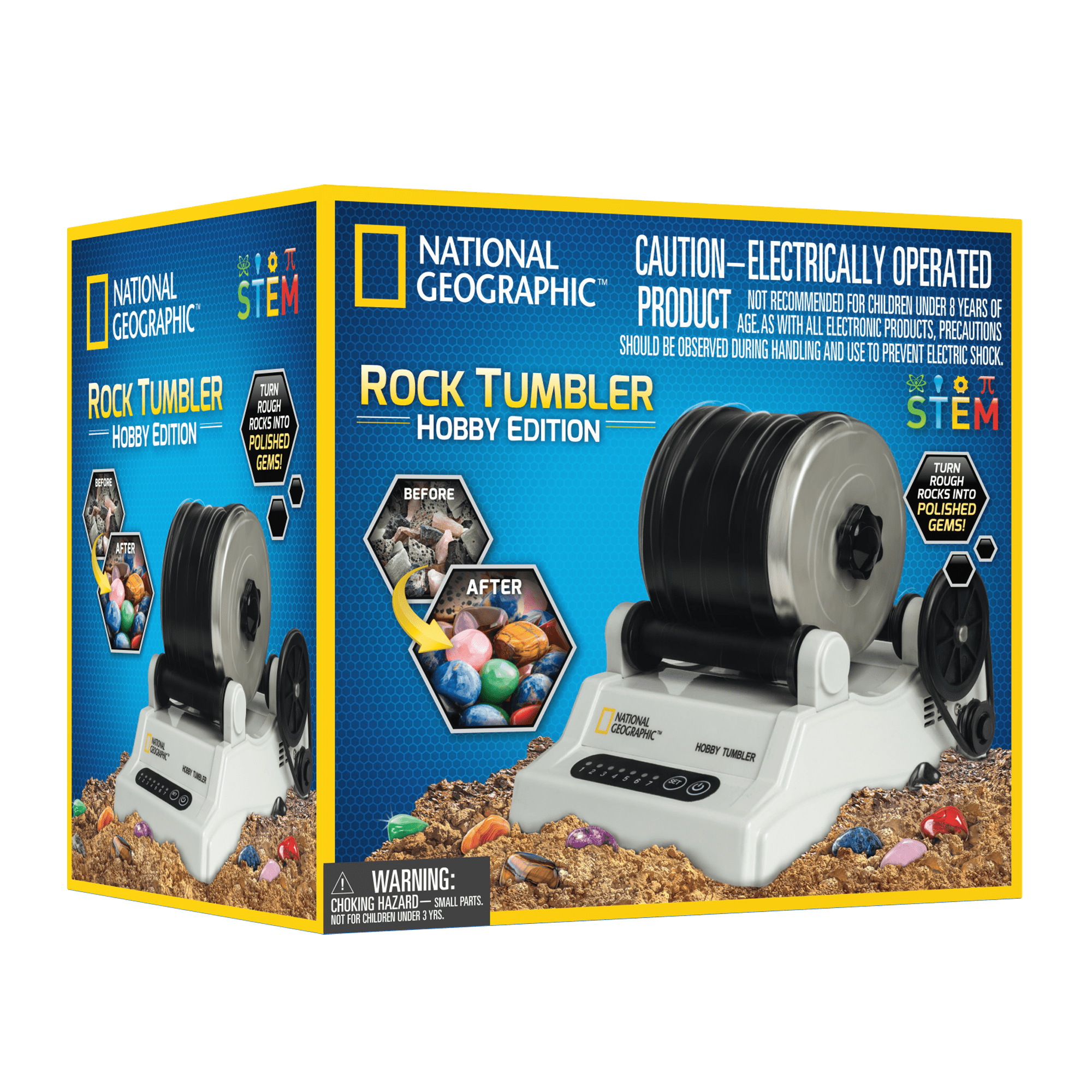 National Geographic Hobby Rock Tumbler