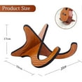thumbnail image 2 of Ukulele Stand,Wooden Musical Instrument Stand Holder, Universal Portable Detachable, 2 of 5
