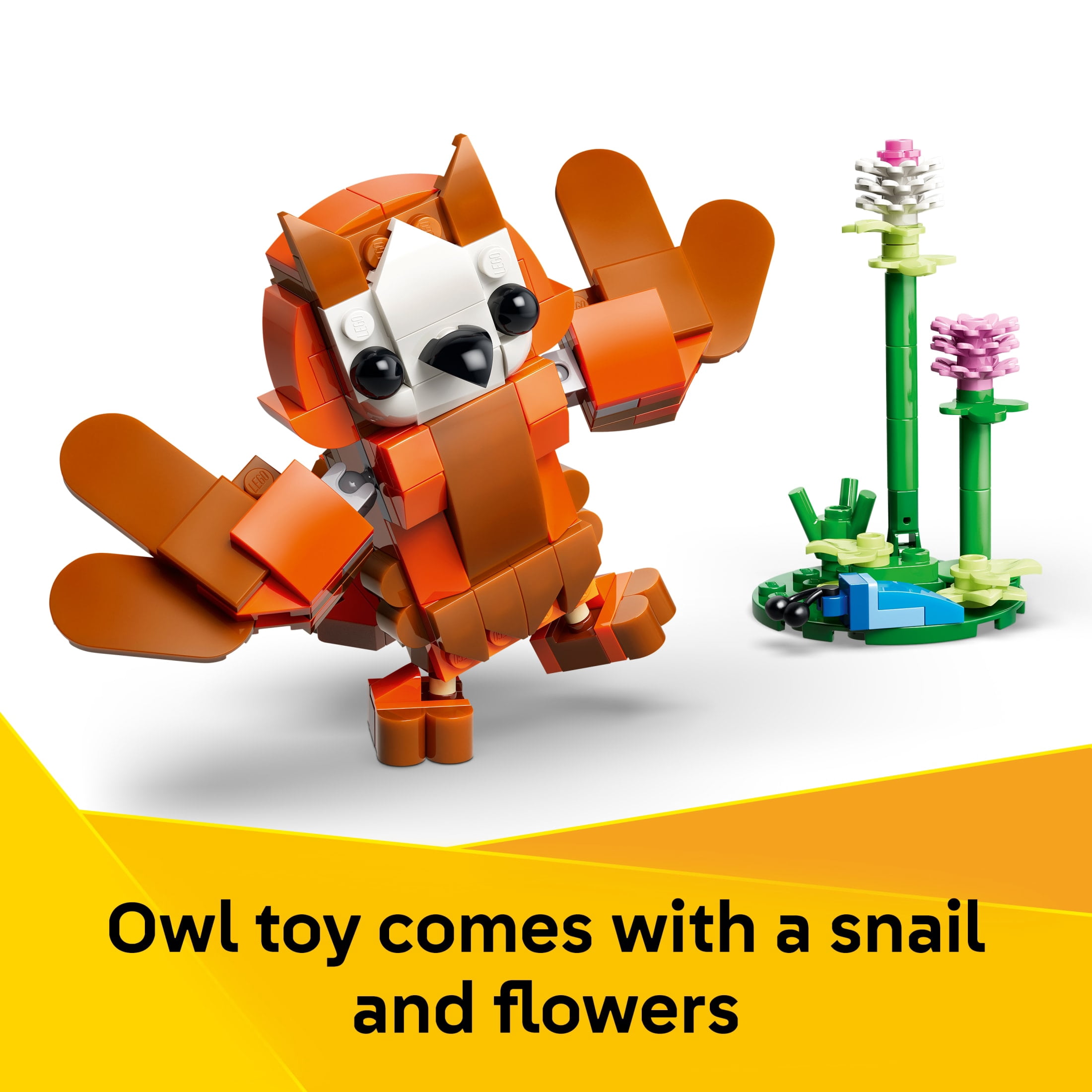 LEGO Creator 3 in 1 Cute Animals: Red Panda - Building Toy for Girls & Boys, Ages 8+ - 3 Building Options - Bookshelf or Bedroom Decor - Gift Idea for Kids - 31394