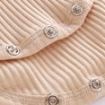 thumbnail image 6 of Kaemgyyd Long Sleeve Baby Bodysuits Unisex Infant Solid Color Ribbed One-Piece Undershirt Newborn Boy Girl Cotton Romper 0-18 Months, 6 of 7