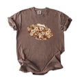 thumbnail image 4 of Trendy Floral Football Shirt for Women and Teens Cute Flower Fall Sports T-Shirt Espresso Shirt Adult Small, 4 of 4